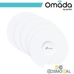 Omada Access Point Indoor Gigabit Wi-Fi 6 AX3000 - 5 pezzi - EAP
