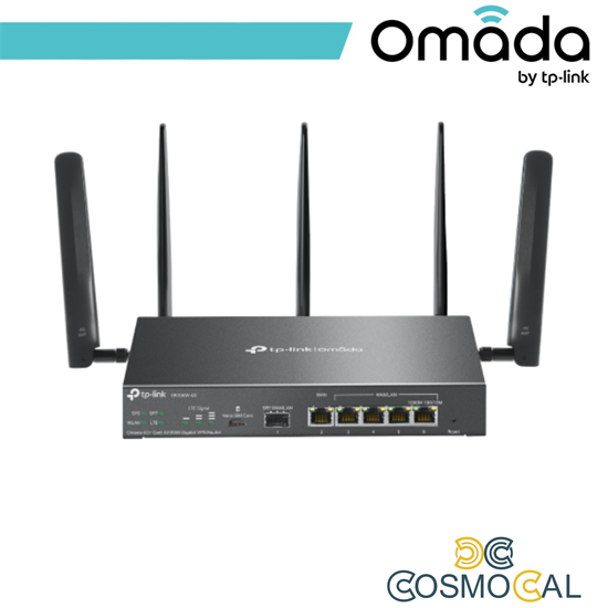 Omada Router VPN Gigabit AX3000 4G+ Cat6 - ER706W-4G