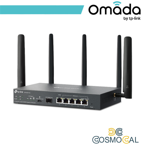 Omada Router VPN Gigabit AX3000 4G+ Cat6 - ER706W-4G
