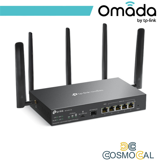 Omada Router VPN Gigabit AX3000 4G+ Cat6 - ER706W-4G