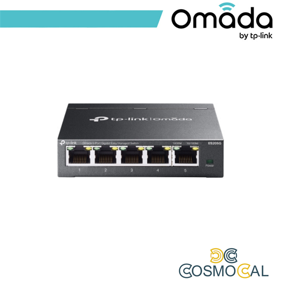 Omada Switch Easy Managed 5 Porte Gigabit - ES205G