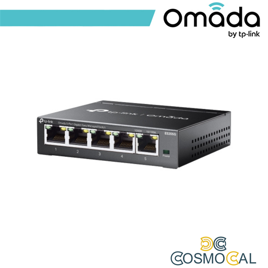 Omada Switch Easy Managed 5 Porte Gigabit - ES205G