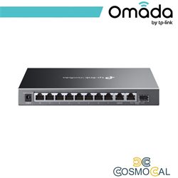 Omada Switch Easy Managed 10 Porte Gigabit con 8 porte PoE+ - ES