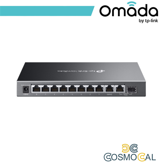 Omada Switch Easy Managed 10 Porte Gigabit con 8 porte PoE+ - ES