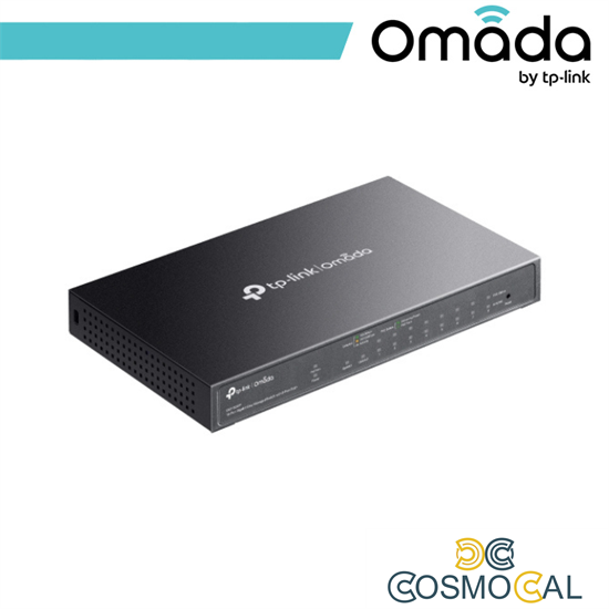 Omada Switch Easy Managed 10 Porte Gigabit con 8 porte PoE+ - ES