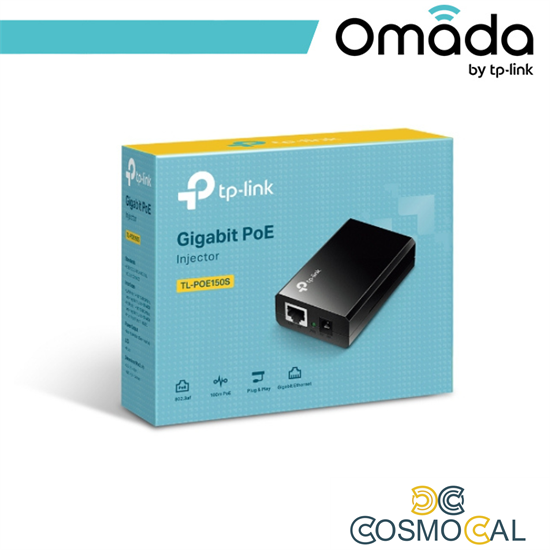 Omada PoE Injector 802.3af porta Gigabit 15.4W - POE150S