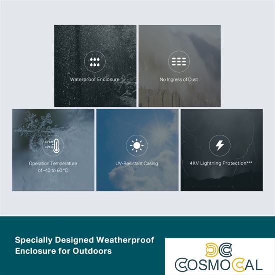 Omada Switch Smart 5 Porte Gigabit 1 Porta PoE++ e 4 PoE+