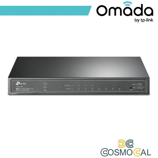 Omada Switch Smart Desktop con 8 Porte Gigabit di cui 4 PoE+ - S