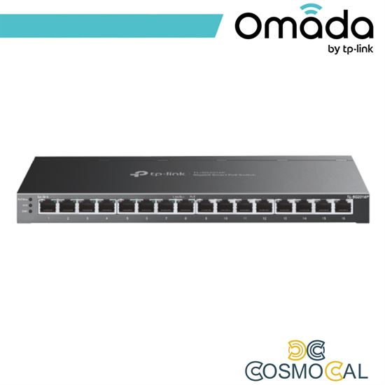 Omada Switch Smart Desktop 16 Porte Gigabit di cui 8 PoE+