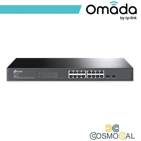 Omada Switch Smart 16 Porte Gigabit + 2 slot SFP - SG2218