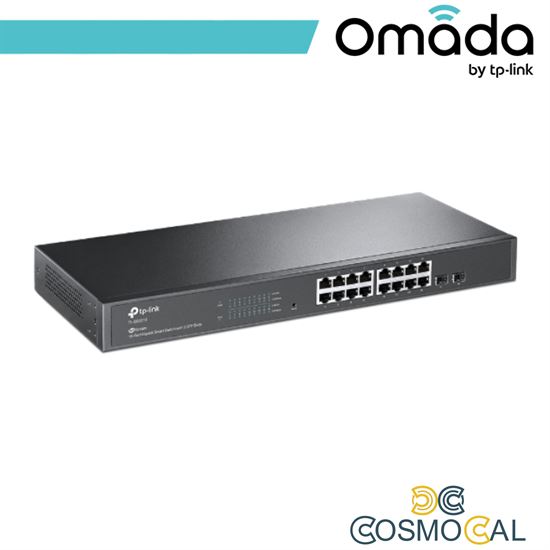 Omada Switch Smart 16 Porte Gigabit + 2 slot SFP - SG2218