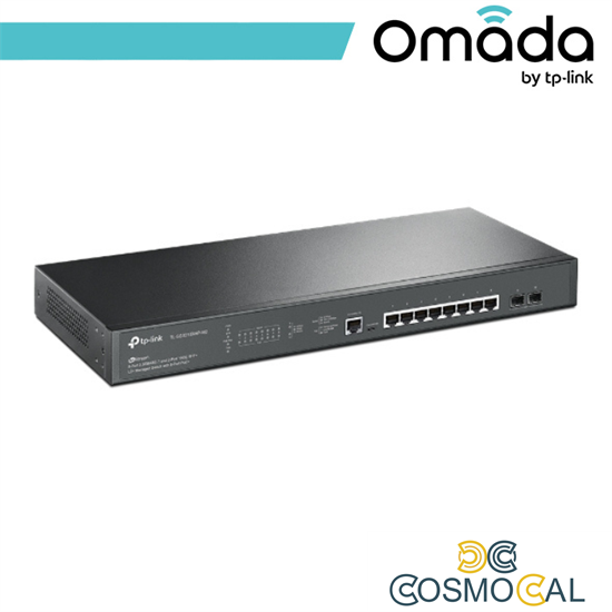 Omada Switch Managed L2+ 8 Porte 2.5GBASE-T PoE+ e 2 Slot SF - S