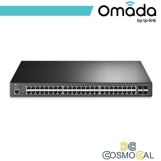 Omada Switch L2+ con 48 Porte Gigabit PoE+ 4 SFP - SG3452P