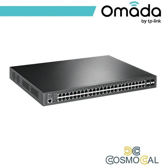 Omada Switch L2+ con 48 Porte Gigabit PoE+ 4 SFP - SG3452P