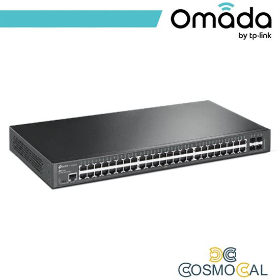 Omada Switch Managed L2+ con 48 Porte Gigabit e 4 Slot SFP+ - SG