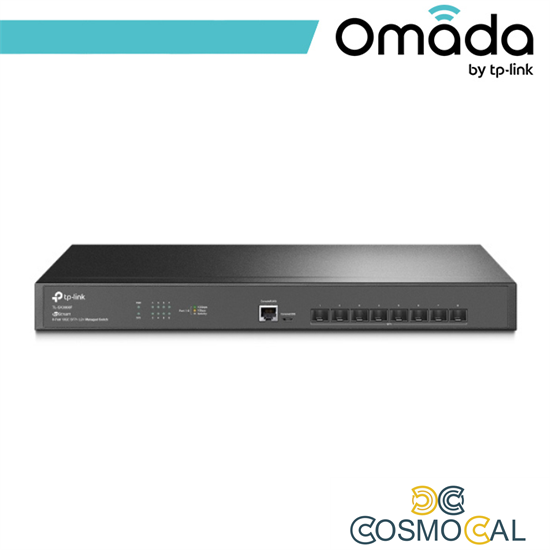 Omada Switch Managed Fibra L2+ 8 Porte 10GE SFP+ - SX3008F