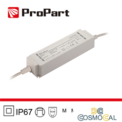 Alimentatore IP67 24V 100W 4.16A Size:190*52*37mm