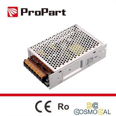 Alimentatore Scatolato IP20 24V 150W 6.25A Size:160*99*37mm