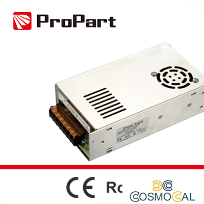 Alimentatore Scatolato IP20 48V 360W 7.5A Size:215x113x49mm