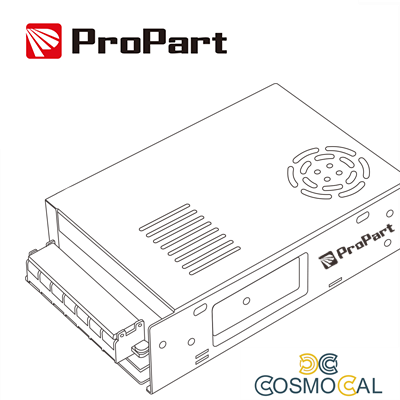 Alimentatore Scatolato IP20 48V 360W 7.5A Size:215x113x49mm