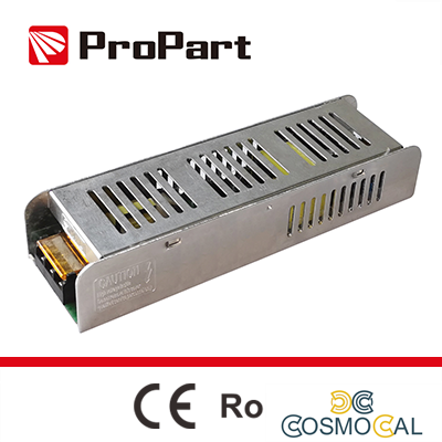 Alimentatore Scatolato Slim IP20 24V 150W 6.25A 188*45*35mm