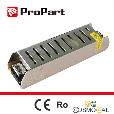 Alimentatore Scatolato Slim IP20 24V 80W 3.3A 160*38*32mm