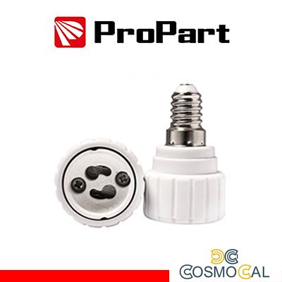 Adattatore per lampada da E14 a GU10 - 2A 250V - 40W max