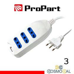 Multipresa 3pos bipasso spina16A