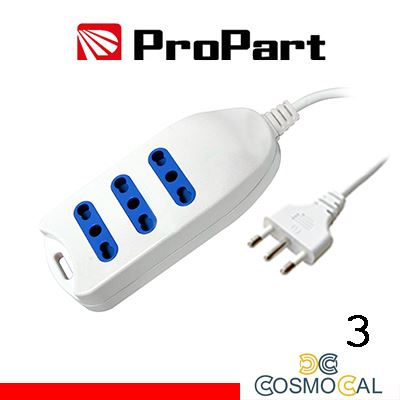 Multipresa 3pos bipasso spina16A