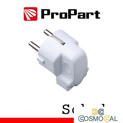 Spina schuko 90° polybag