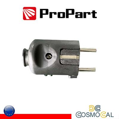 Spina schuko nera polybag