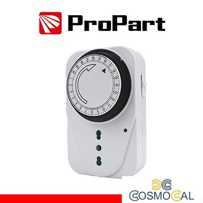 Timer analogico giornaliero Sp.16A - Pr. Bipasso 230V 3500W