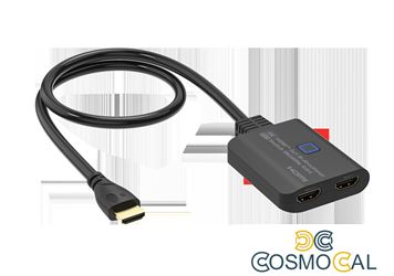 Switch HDMI 2x1, Splitter 1x2, 2 Bidirezionali, 8K@60hz