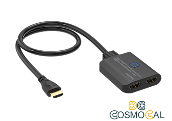 Switch HDMI 2x1, Splitter 1x2, 2 Bidirezionali, 8K@60hz