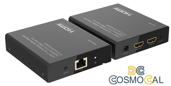 Kit TX-RX Extender HDMI, 70MT UTP, 4K@60Hz HDR, Loop-out