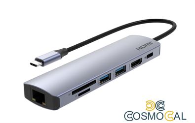 Adattatore da USB-C a HDMI, 4K60Hz , HDR + USB3.0-3.1-3.2