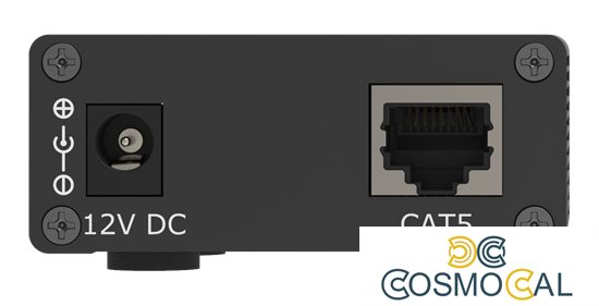 Kit TX-RX Extender Audio TOSLINK SPDIF, 100MT UTP,  POE