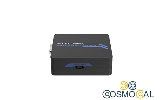 Mini Convertitore attivo da HDMI a VGA+Audio, 1080p