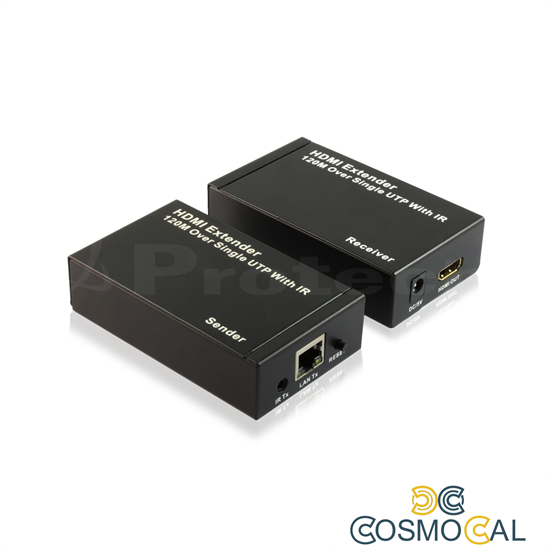 Kit TX-RX Extender HDMI, Over TCP/IP 120MT, (1:N) 1080p@60