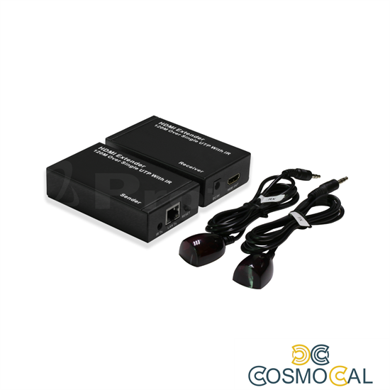 Kit TX-RX Extender HDMI, Over TCP/IP 120MT, (1:N) 1080p@60