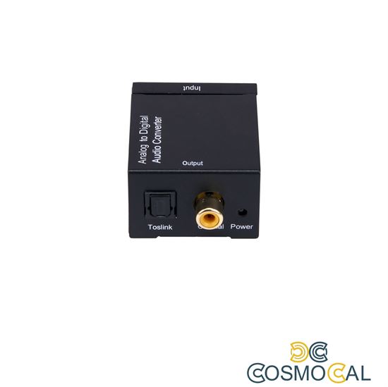 Moni Convertitore audio da Analogico R/L a Digitale/Toslink