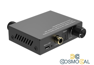 Convertitore Audio da Digitale a Analogico, Volume e Bassi