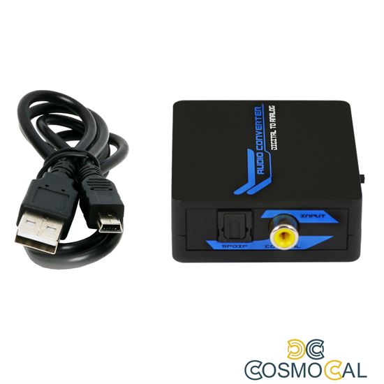 Convertitore Audio da Digitale a Analogico, L/R 3.5mm Jack