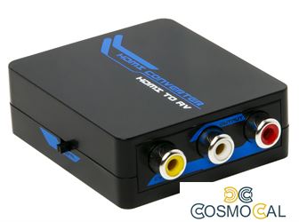 Mini Convertitore Video da HDMI a CVBS + Audio, HDMI1.3