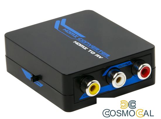 Mini Convertitore Video da HDMI a CVBS + Audio, HDMI1.3