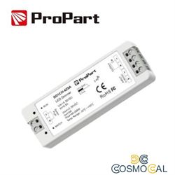 Ricevitore DIM RF LED 1 Canale - 8A, 5-36VDC, con Pulsante, RF2.