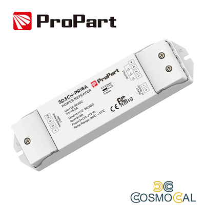 Amplificatore RGB 15A (3 canali da 5A) 12-60V