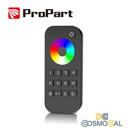 Telecomando RF RGB/RGBW - 4 Zone, 2 Scene, con Touch Wheel