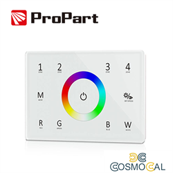 Telecomando RGB/RGBW 4 Zone RF2.4G + DMX512 per Scatola 503