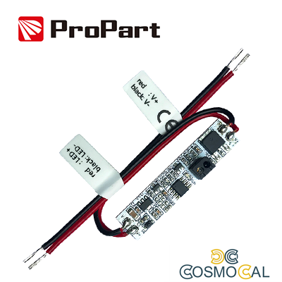 Sensore prossimità movimento mano infrarossi - MAX 24V/96W